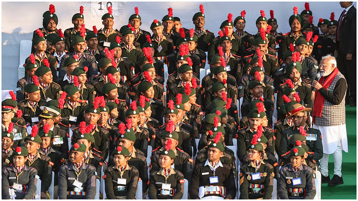 NCC Rally करियप्पा परेड मैदान में युवा शक्ति विकसित भारत थीम पर एनसीसी पीएम रैली PM मोदी करेंगे संबोधित
